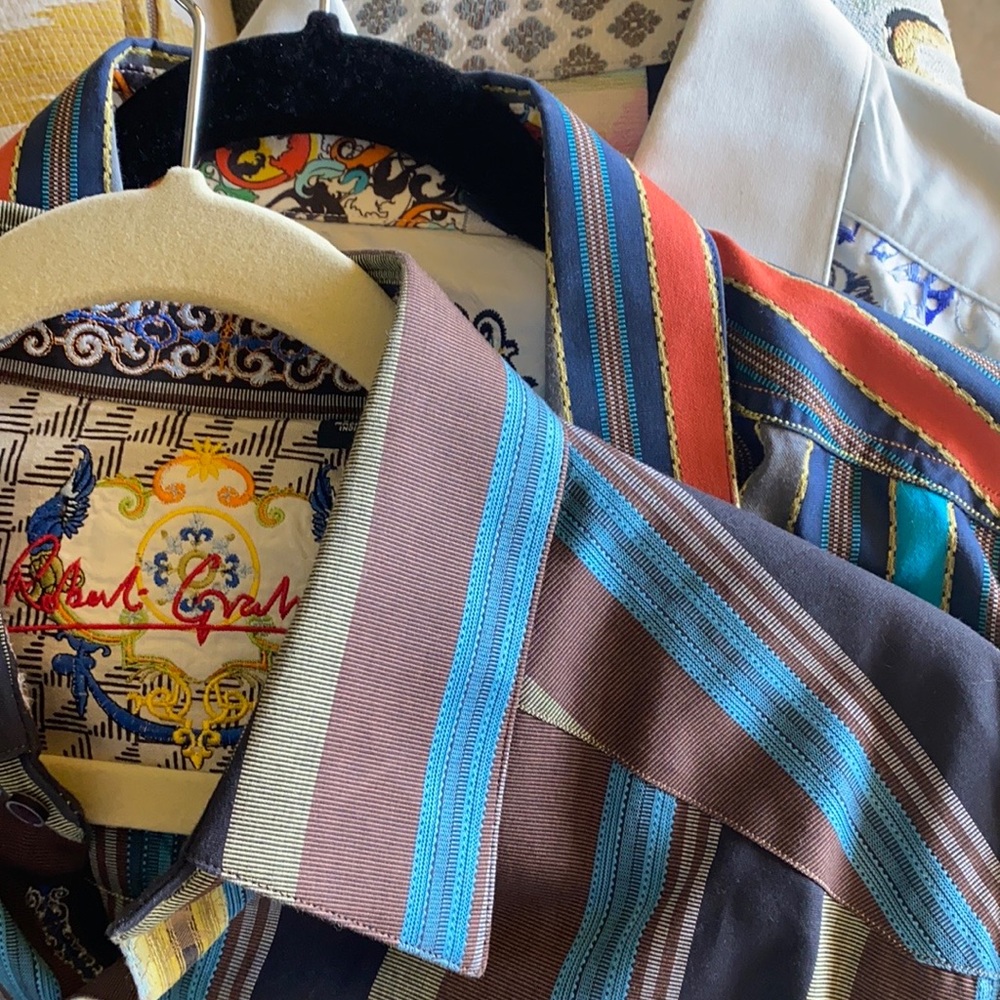 Robert graham collar dress shirts perfect condition